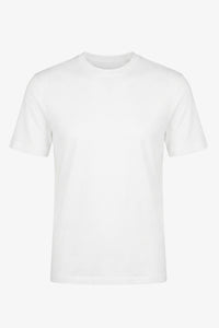 Klassisk herre-T-shirt i off-white bomuld