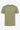 Klassisk olivengrøn bomulds-T-shirt til mænd