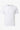 Klassisk hvid bomulds-T-shirt til mænd