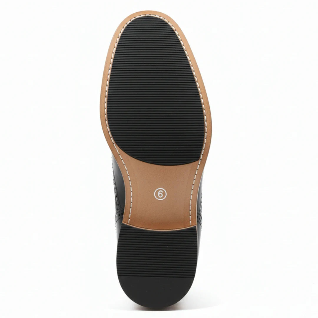 Herre Wingtip Brogue ankelstøvler