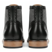 Herre Wingtip Brogue ankelstøvler