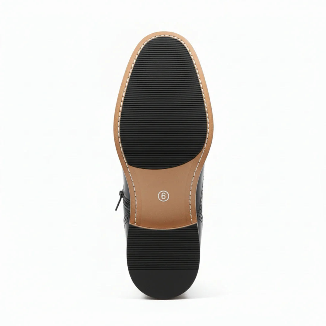 Herre Wingtip Brogue ankelstøvler