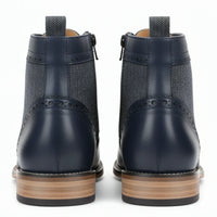 Herre Wingtip Brogue ankelstøvler