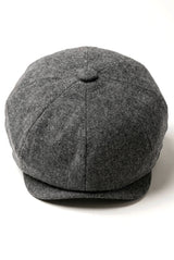 Herre 8 Panel Newsboy Cap - Cavani Martez - Mørkegrå