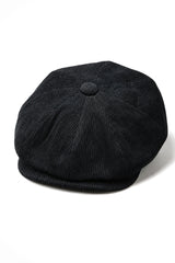 Herre 8-panels Razor Baker Boy-hat i fløjlsfløjl, Blinders Newsboy-fladkasketter