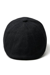 Herre 8-panels Razor Baker Boy-hat i fløjlsfløjl, Blinders Newsboy-fladkasketter