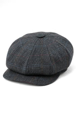 Herre 8-panels Razor Baker Boy-hat i uld, tweed og Blinders Newsboy-stil