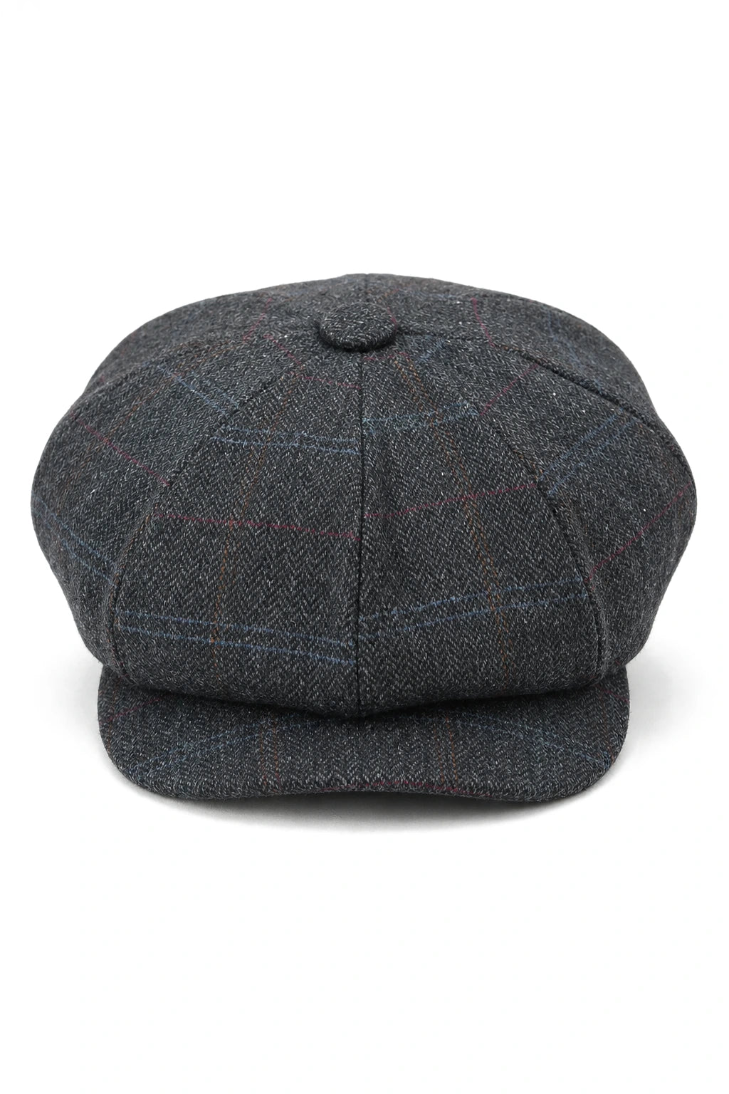Herre 8-panels Razor Baker Boy-hat i uld, tweed og Blinders Newsboy-stil