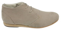Mens Black Beige Brown Navy Desert Boots Shoes Suede High Top Ankle Chelsea