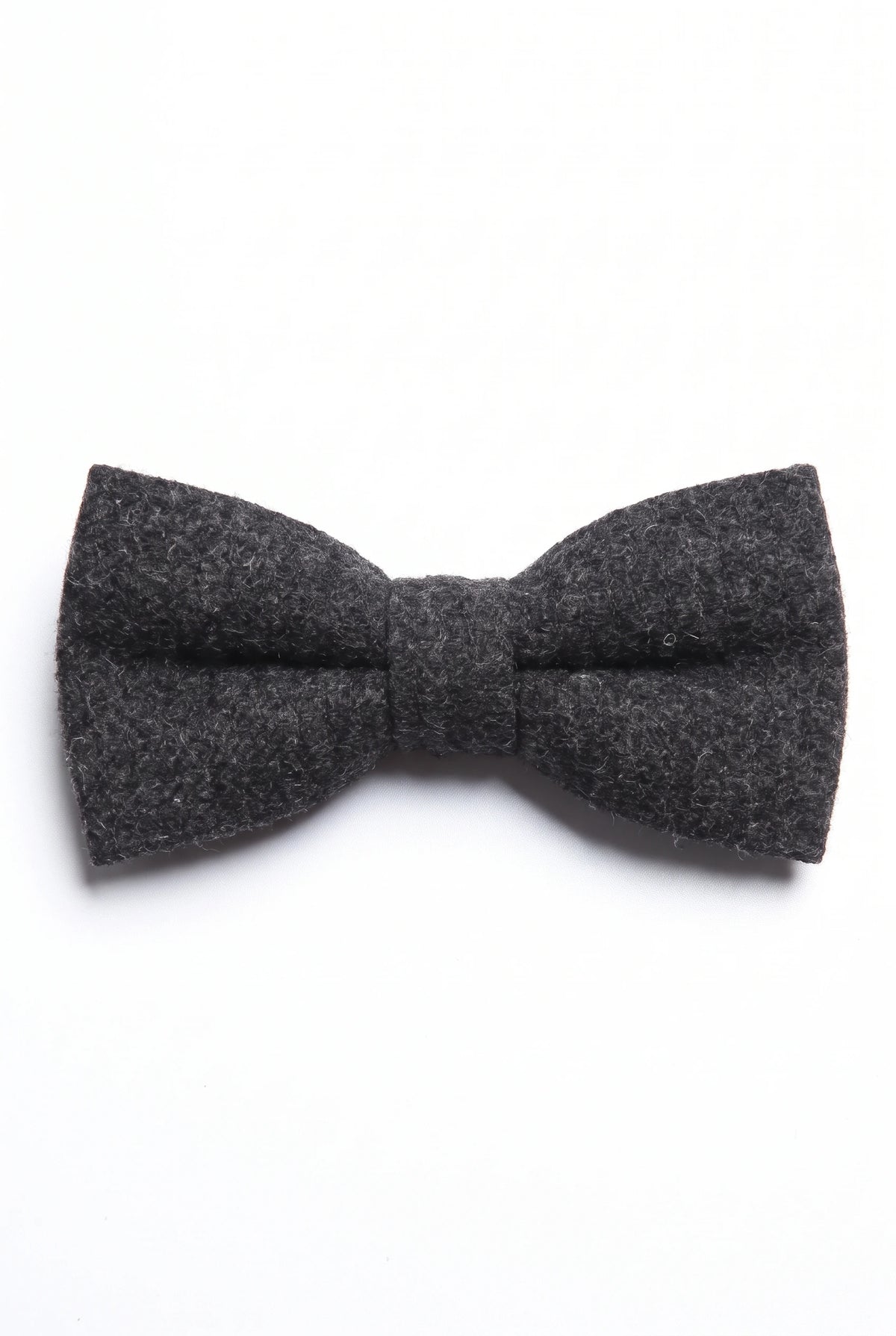 Sort tweed-slips til mænd