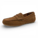 Herre Brune Ruskind Mokkasin Loafers
