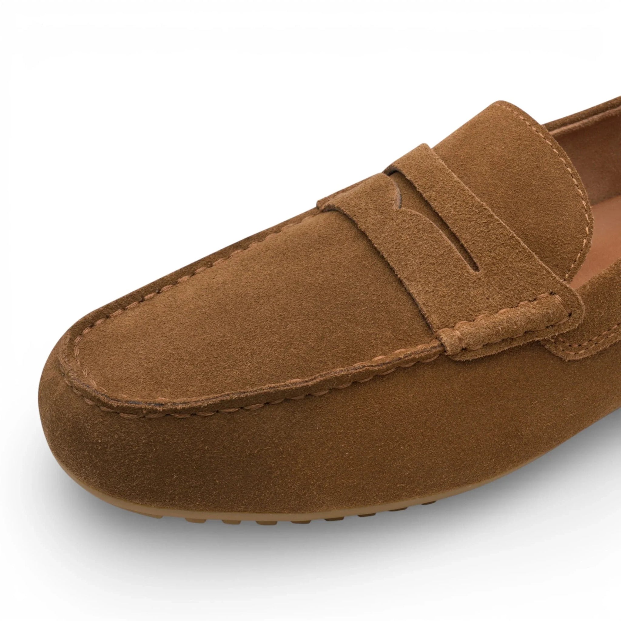 Herre Brune Ruskind Mokkasin Loafers