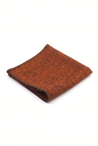 Herre brun tweed lommeklud