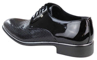 Mens Classic Laced Pattern Shoes