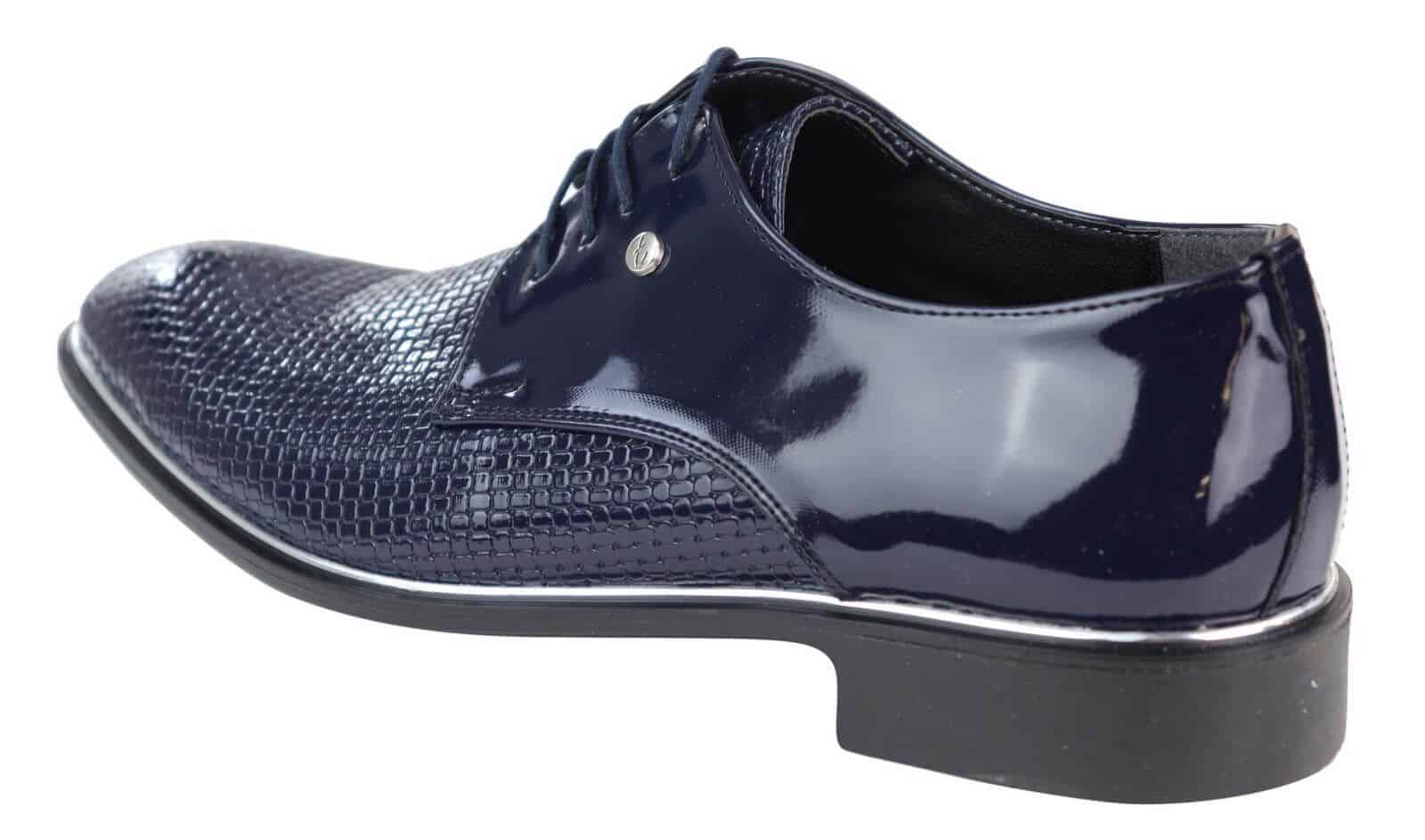 Mens Classic Laced Pattern Shoes