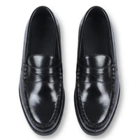 Herre klassiske Penny PU-læderloafers