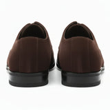 Herre Oxfordsko i imiteret ruskind med snørebånd