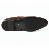 Herre Oxfordsko i imiteret ruskind med snørebånd