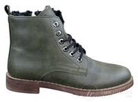 Mens Fleece Lined Winter Boots