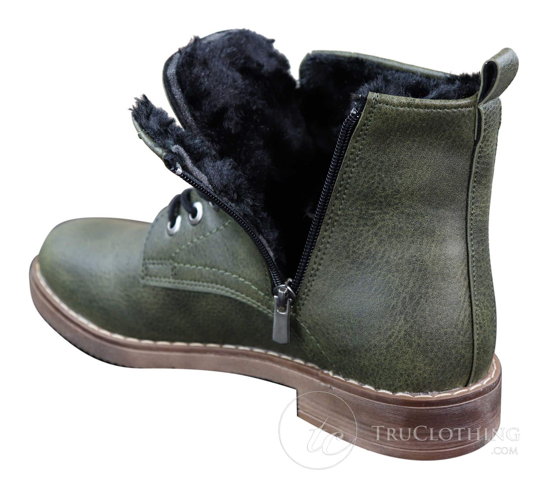 Mens Fleece Lined Winter Boots