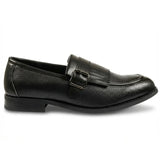 Herreloafers med frynser og monkstrap