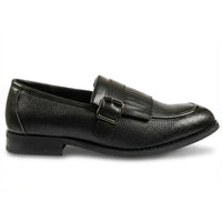 Herreloafers med frynser og monkstrap