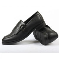 Herreloafers med frynser og monkstrap