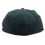 Herre Herringbone Newsboy Classic Sixpack - Olivengrøn