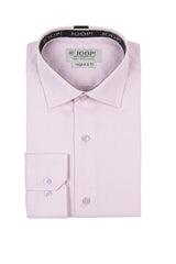 Herreskjorte med lange ærmer og knapper - Pink