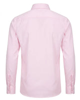 Herreskjorte med lange ærmer og knapper - Pink