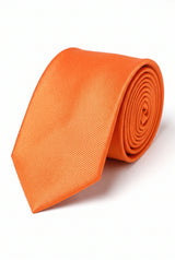 Herreslips i orange rødt