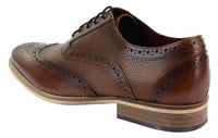 Mens Oxford Shoes with Modern Pattern
