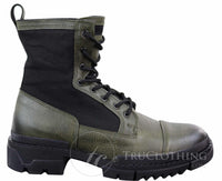 Mens PU Leather Ankle Boots
