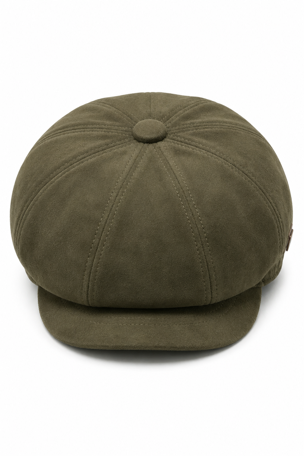 Herrer Ruskinds Vintage 8-Panel Klassisk Gatsby Baker Boy Hat - Oliven
