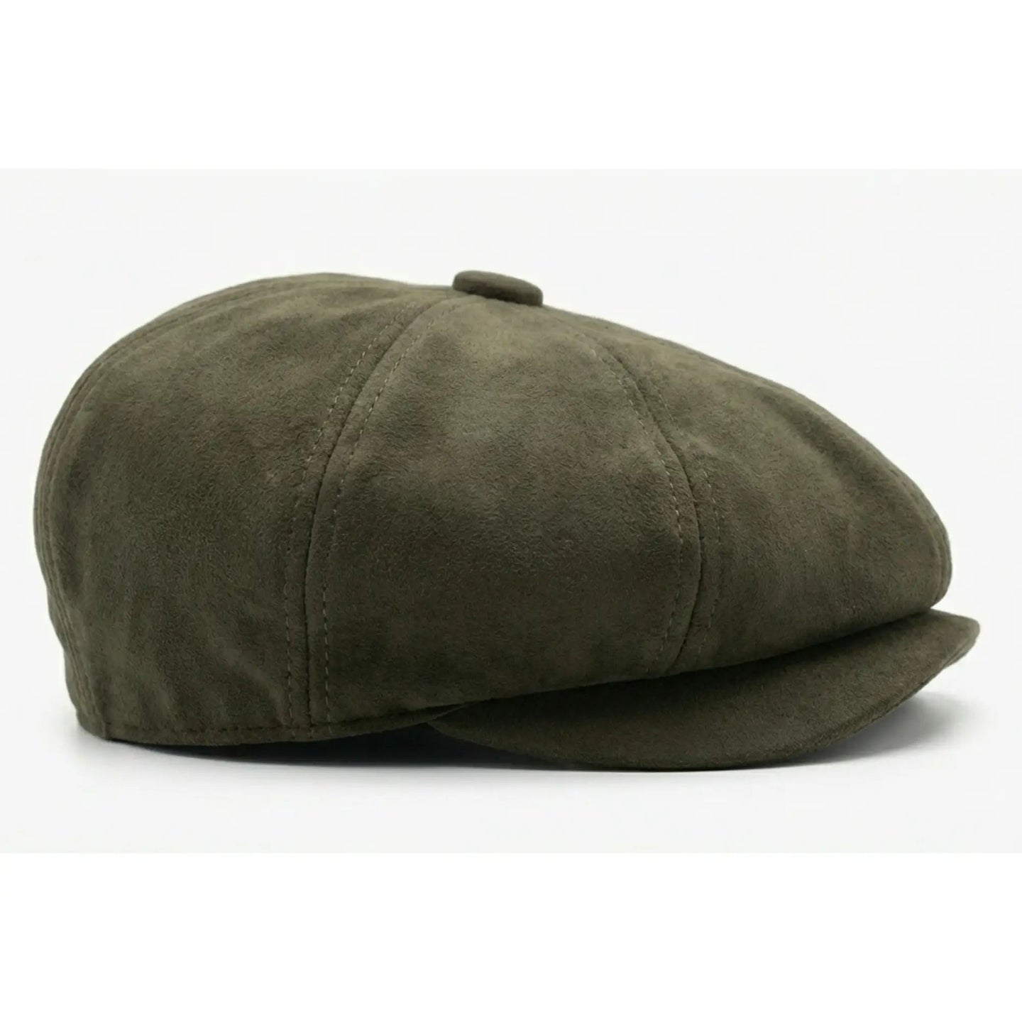 Herrer Ruskinds Vintage 8-Panel Klassisk Gatsby Baker Boy Hat - Oliven