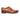 Herresko med wingtip-brogue-detaljer i læder og brunbrun