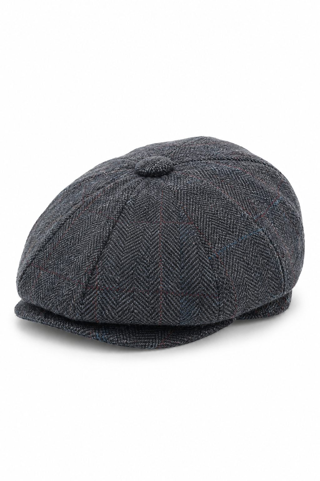 Herre Tweed Ternet Peaky Blinders Kasket