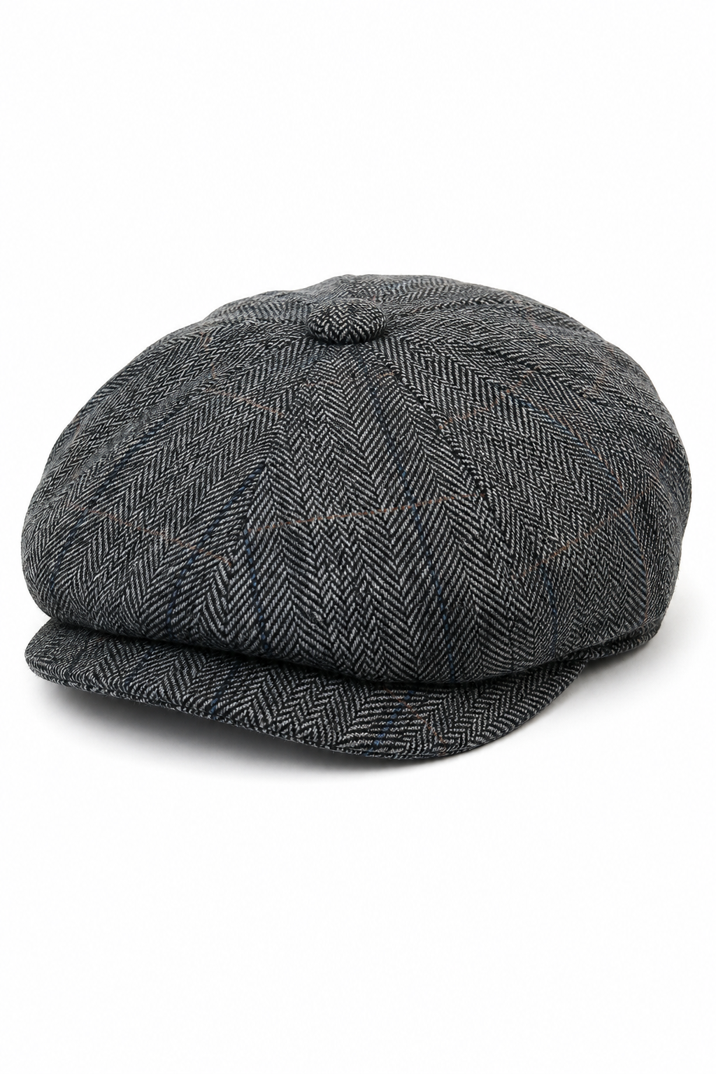 Herre Tweed Ternet Peaky Blinders Kasket