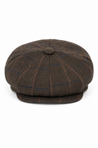 Herre Vintage Tweed Peaky Blinders Hat