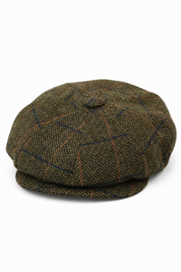 Herre Vintage Tweed Peaky Blinders Hat