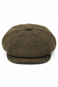 Herre Vintage Tweed Peaky Blinders Hat