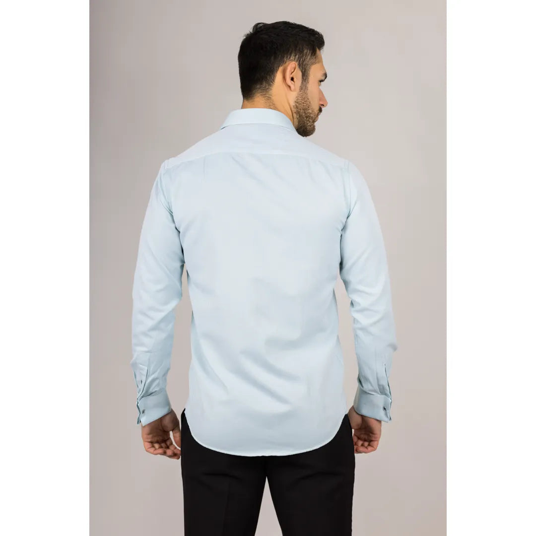 Men's Green Double Cuff Oxford Shirt