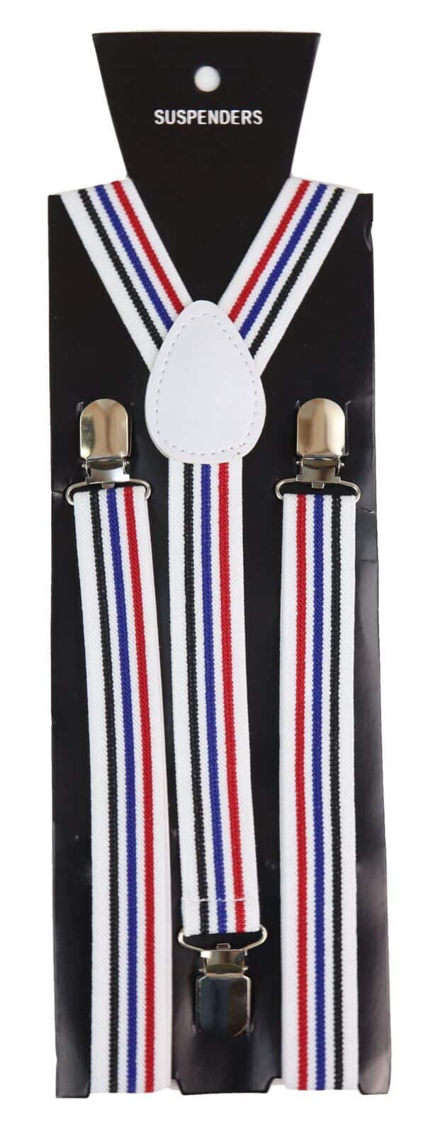 Mens Stripe Classic Trouser Suspenders