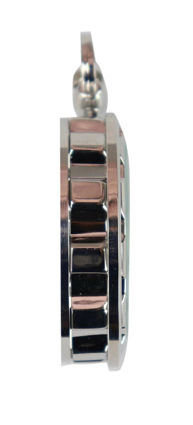 Automatic Mechanical Vintage Pocket Silver Watch