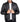 Real Lamb Leather Black Bomber Jacket for Men Regular Fit - B210