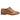 Mens Laced Real Leather Derby Shoes Smart Formal Classic Tan Brown