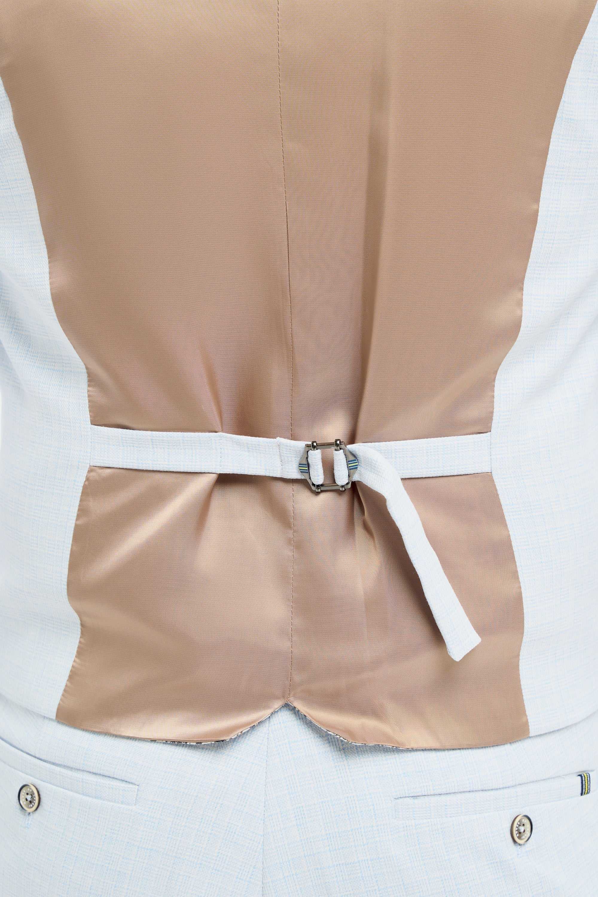 Tropez - Herre himmelblå vest